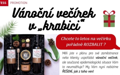 Vánoční večírek v „krabici“